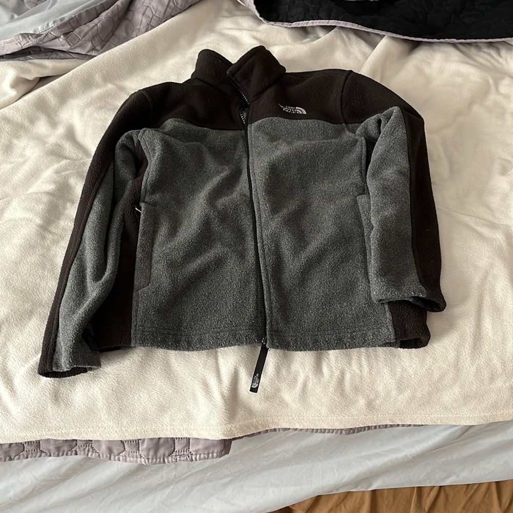 North face fleece coat